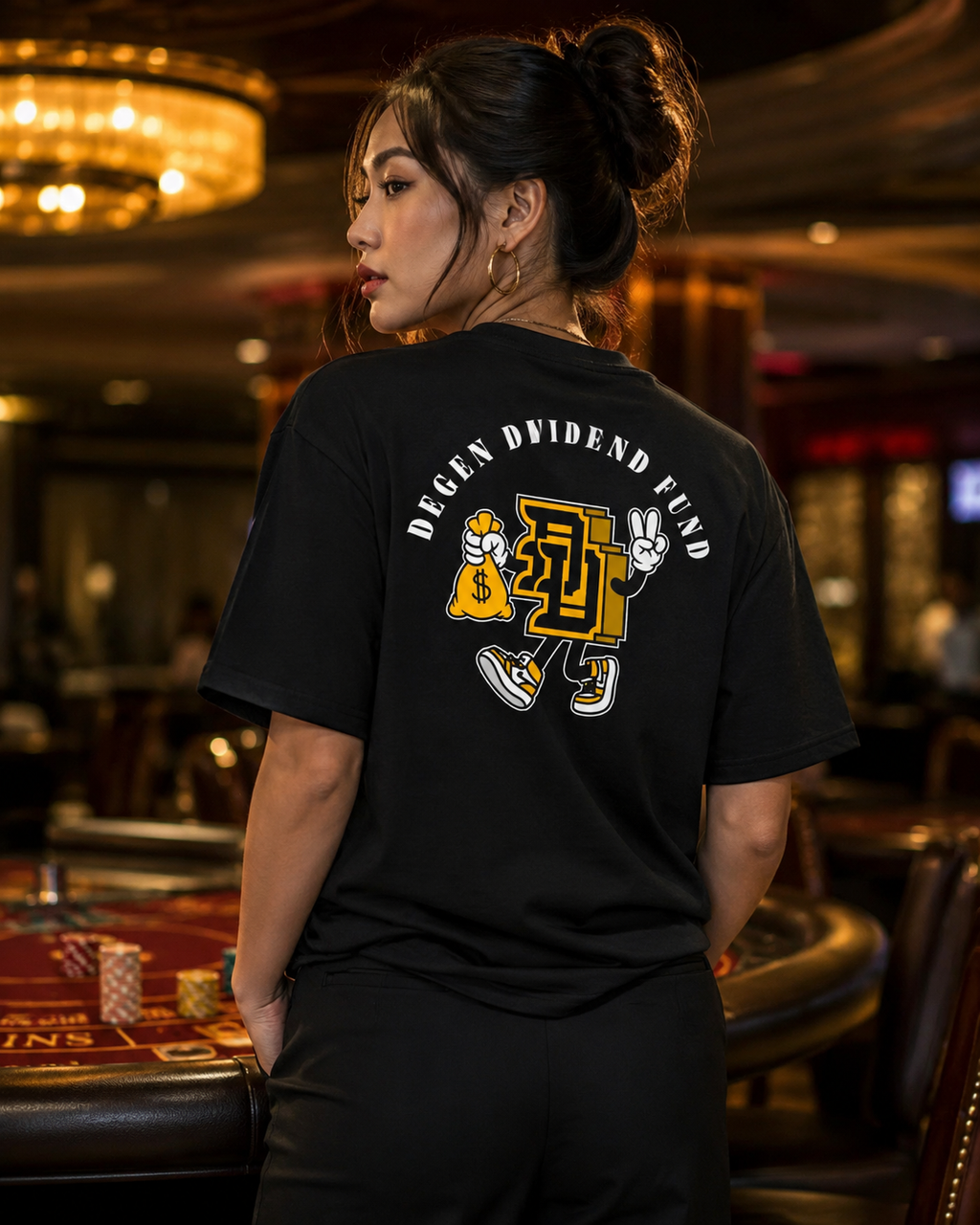 DDF Mascot Tee (Black)