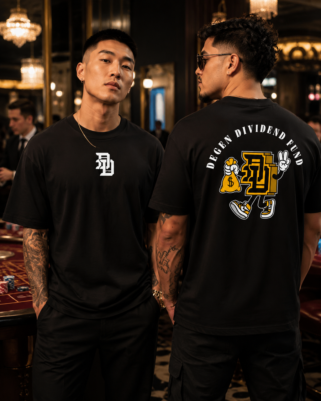 DDF Mascot Tee (Black)