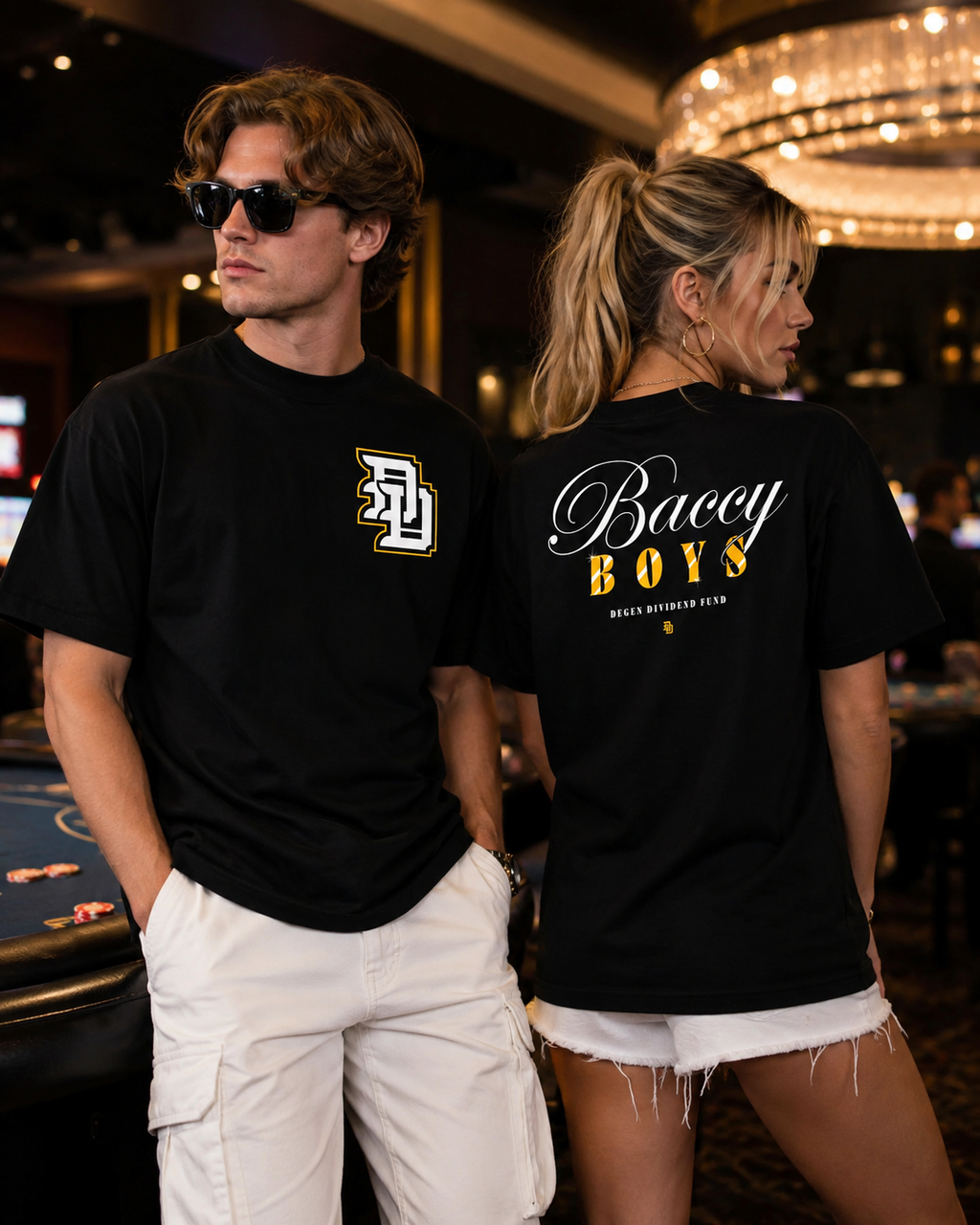 Baccy Boys Tee — Black