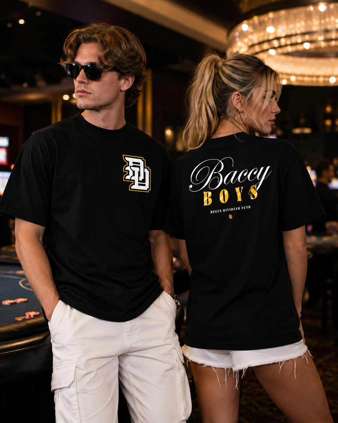 Baccy Boys Tee — Black